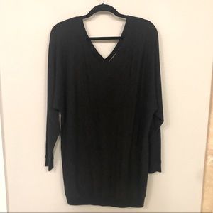 Vince dark grey tunic sweater size L